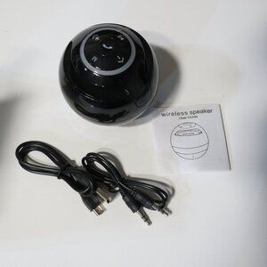 Black Wireless Portable Speaker